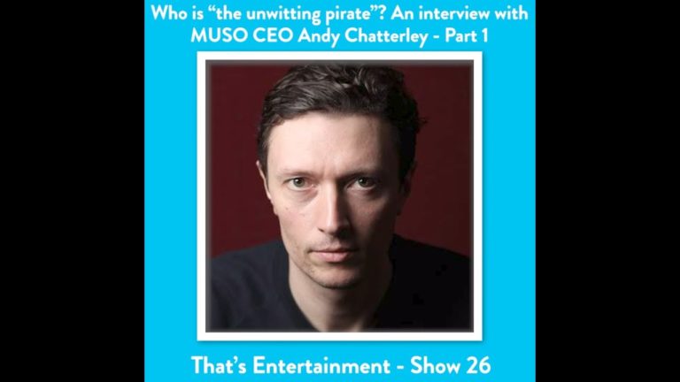 Who Is The Unwitting Pirate An Interview With Muso Ceo Andy Chatterley