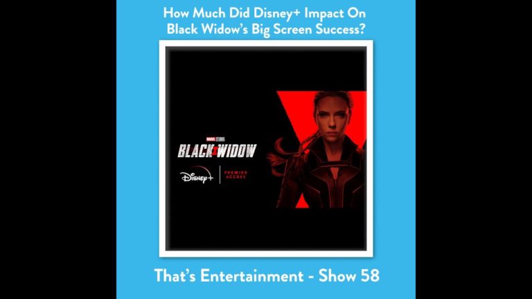 How Much Did Disney+ Impact On Black Widow's Big Screen Success?