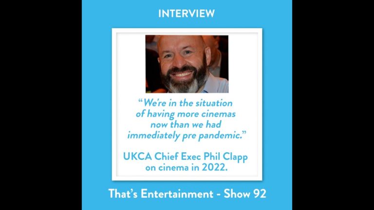 That's Entertainment Show Interview with Phil Clapp